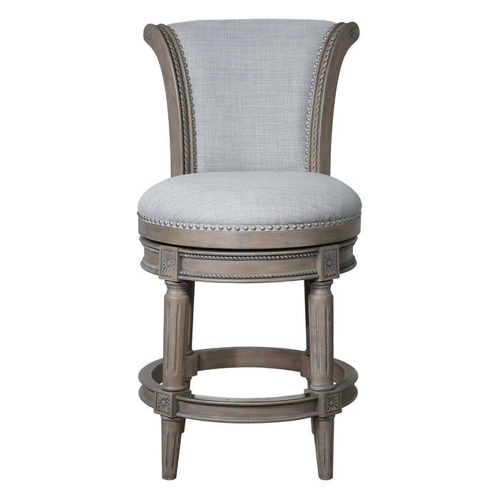 Swivel Barstool With High-Back Home Essentials