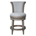 Swivel Barstool With High-Back Home Essentials