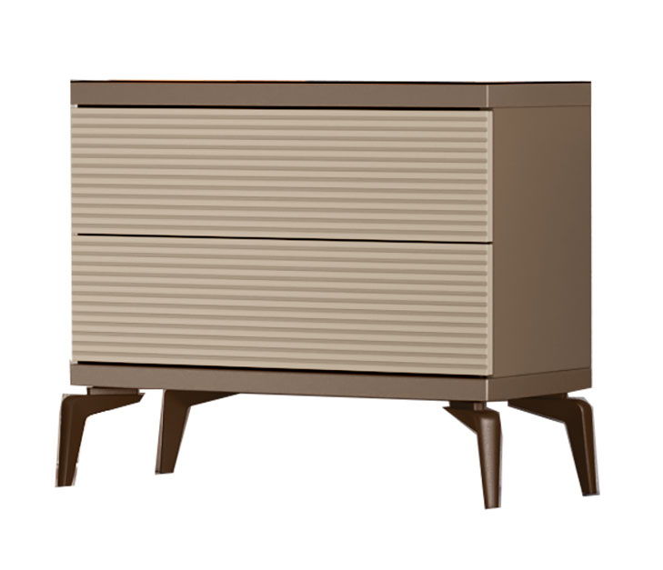 Linea - Nightstand - Light Beige Arredoclassic Italy