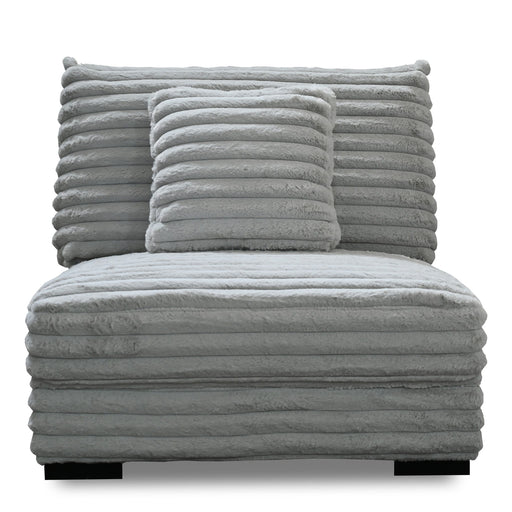 Embrace - Armless Chair - Gray New Classic