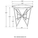 Sidney - Round Side Table - Green Furniture Max
