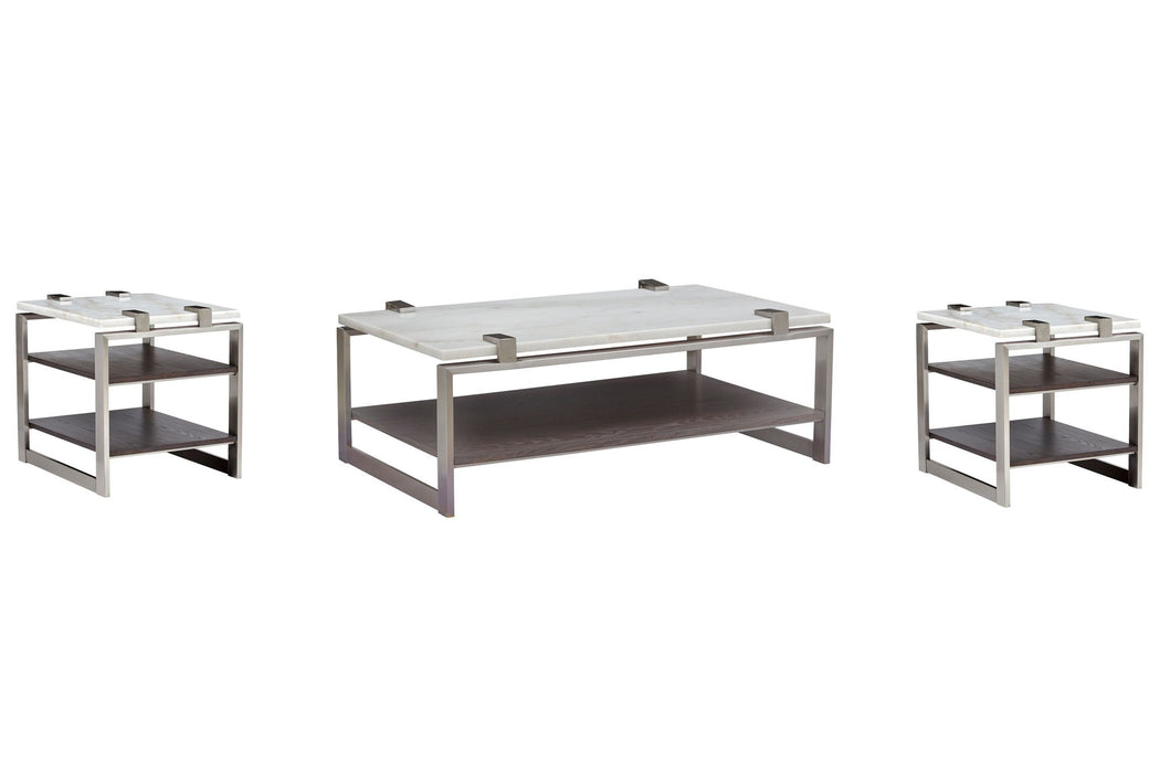 Paradox - Rectangular Cocktail Table Set Magnussen Furniture