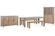 Ainsley - Extendable Rectangular Dining Table Set Magnussen Furniture