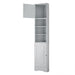 Multi Functional Corner Cabinet With Adjustable Shelves And 2 Doors Hearth and Haven