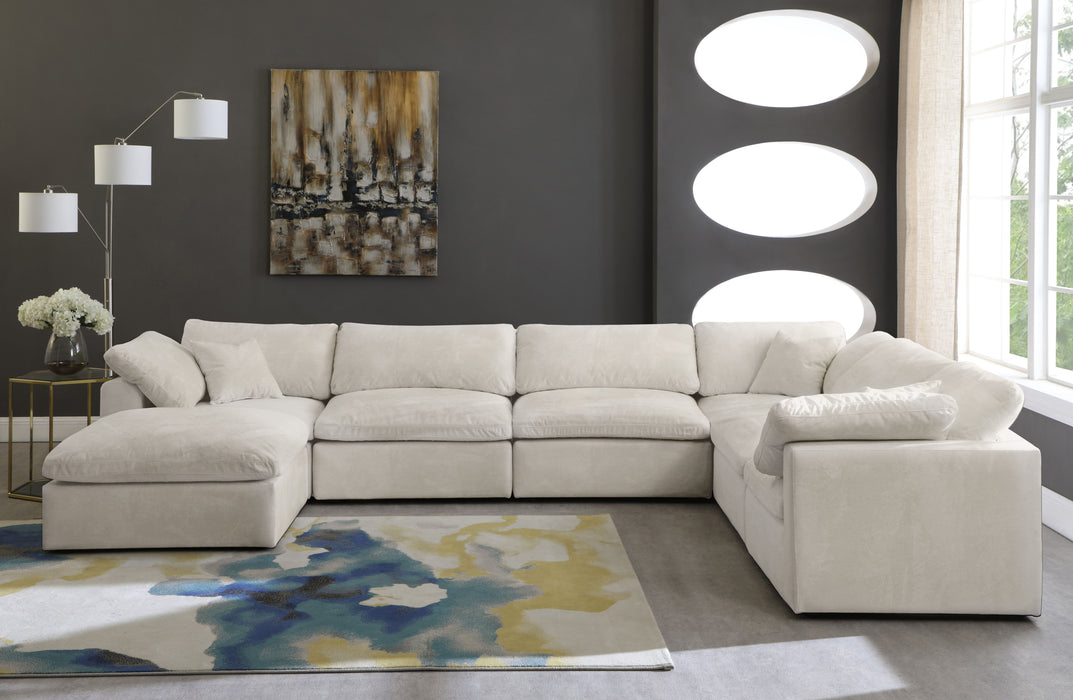 Cozy - Modular Sectional Cloud 7 Piece - Beige