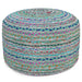 Margo - Handcrafted Round Pouf Simpli-Home