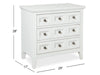 Heron Cove - Two Tone Drawer Nightstand - Chalk White And Dovetail Gray Magnussen Furniture
