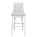 Modern Swivel Stool With Tall Back Home Essentials