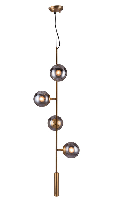 Zatara - Ceiling Lamp - Brass Zuo Modern