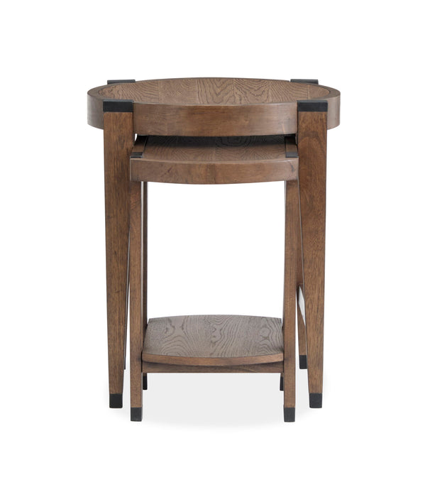Kaysen - Nesting End Table - Dark Brown Magnussen Furniture