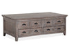 Paxton Place - Lift Top Storage Cocktail Table With Casters - Dovetail Gray Magnussen Furniture