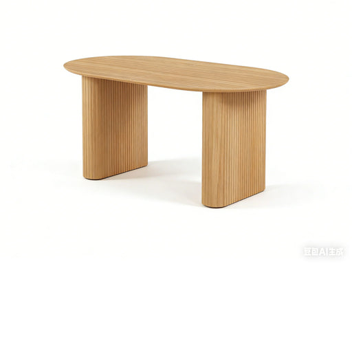 Extensible Dining Table, Suitable For 4 - 6 People - Oak Home Essentials