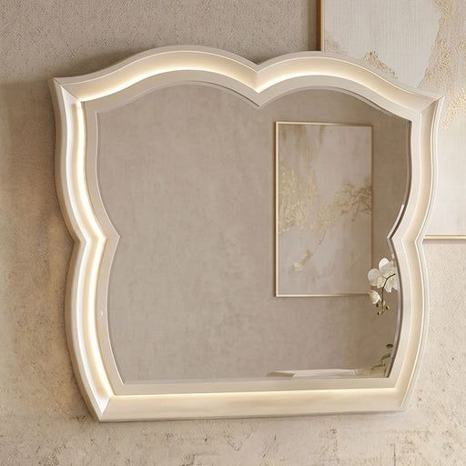 Flora - Framed Mirror With LED Lighting (Dresser Not Included) - Champagne Matrix Furniture Group