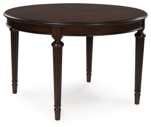 Lavinton - 8 Pc. - Dining Room Extension Table, 6 Side Chairs, Server - Brown Signature Design by Ashley®