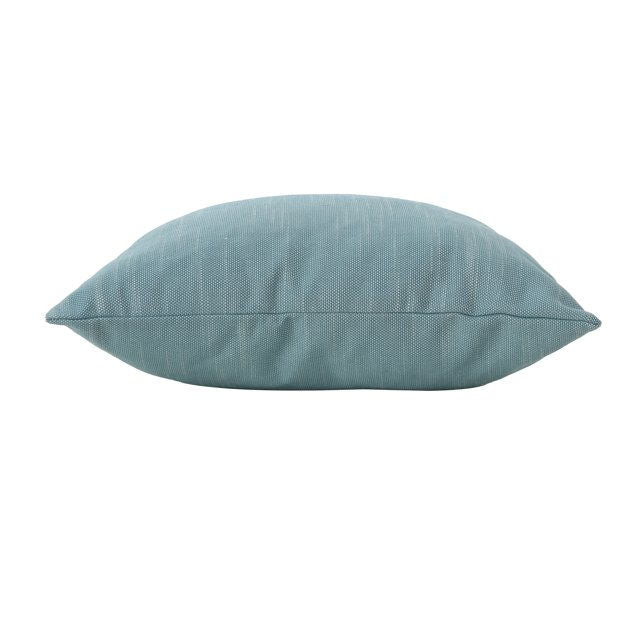 Belflower 16 X 16 Square Pillow - Teal - Fabric