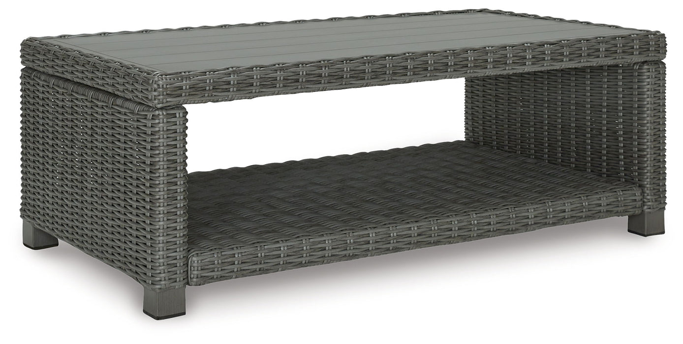 Elite Park - Rectangular Cocktail Table - Gray Signature Design by Ashley®