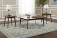 Reid - 3 Piece Occasional Set (1 Coffee & 2 End Tables) - Walnut New Classic
