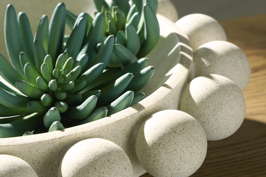 Leithwood - Bowl - Beige Signature Design by Ashley®