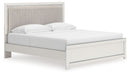 Zuraleus - Upholstered Panel Platform Bed With Roll Slats Signature Design by Ashley®