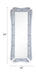 Noralie - 63" Floor Mirror With Faux Diamonds - Mirrored ACME