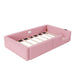 Platform Bed With Guardrail And Charging Station Dreamland
