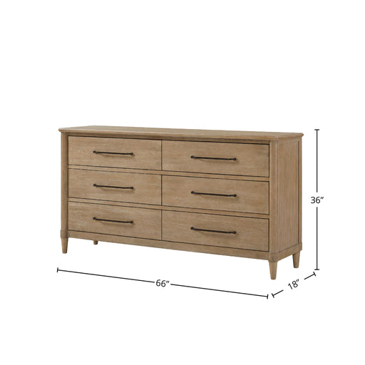 Panel Bedroom Set With 3 Drawer Nightstand, Casual Dresser, Cane Mirror, 3 Drawer Cane Front Chest And Bench Bernards Furniture