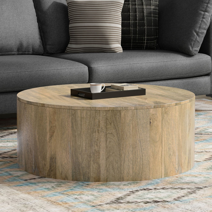 Millbury - Drum Coffee Table Simpli-Home