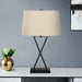 Lighting, Table Lamp, USB Port Included, Resin, Transitional - Black 8th Street