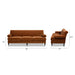 Alana Lawson - Modern Three Cushion Tightback Sofa Jennifer Taylor Home