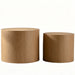 Round Nesting Coffee Table For Small Space (Set of 2) Home Essentials
