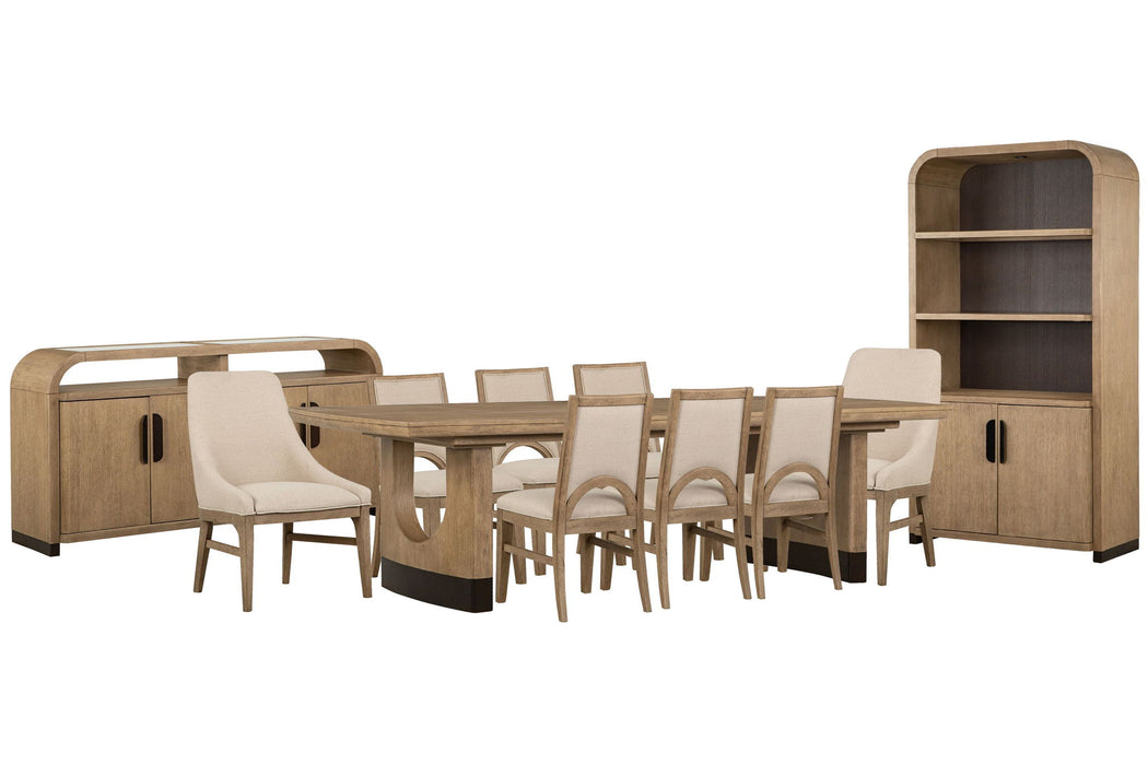 Tristan - Extendable Trestle Dining Table Set Magnussen Furniture