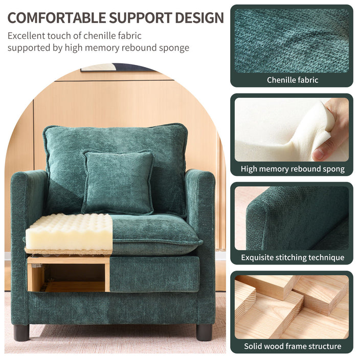 Modern Reading Armchair Home Essentials