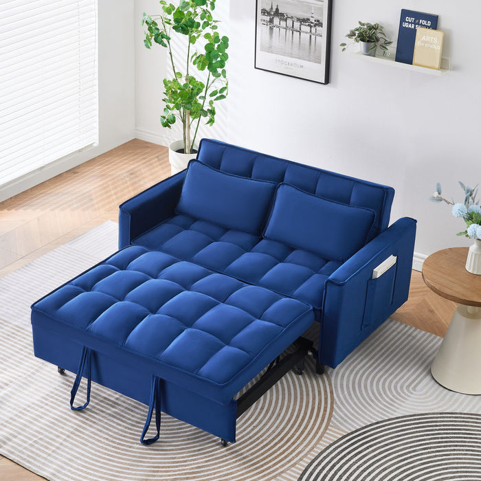Sofa Bed With Pockets, 3 In 1 Convertible For Living Room Home Essentials