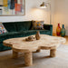 Cloud Shaped Coffee Table With 4 Round Legs Home Essentials