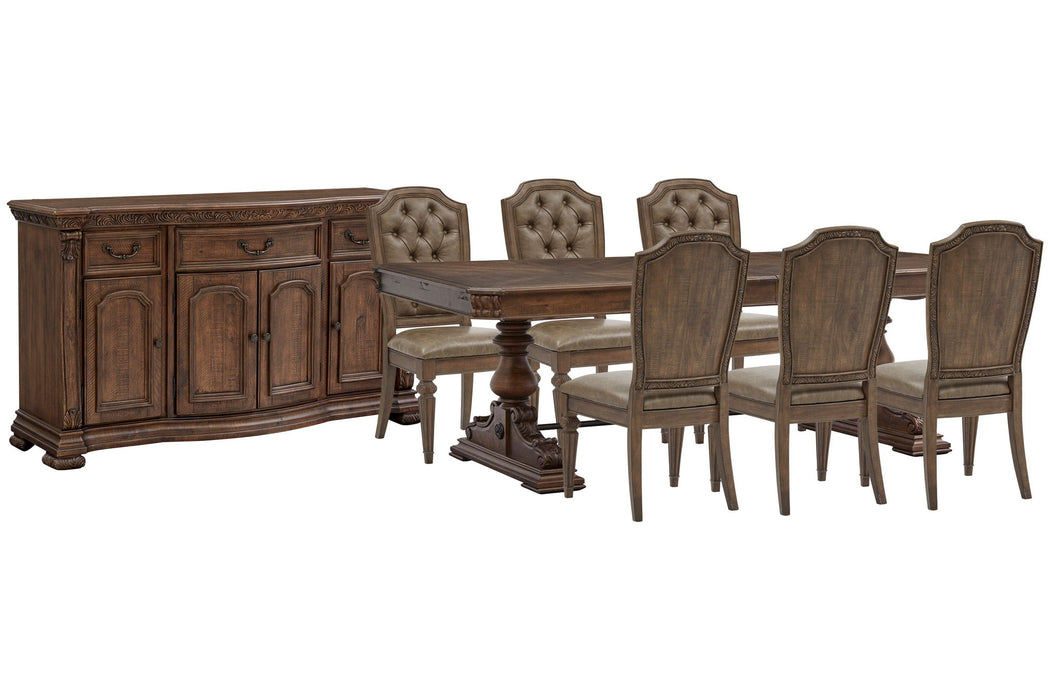 Durango - Extendable Trestle Dining Table Set Magnussen Furniture