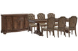 Durango - Extendable Trestle Dining Table Set Magnussen Furniture