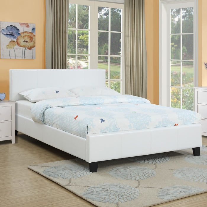 Upholstered Bed With Adjustable Headboard Home Essentials