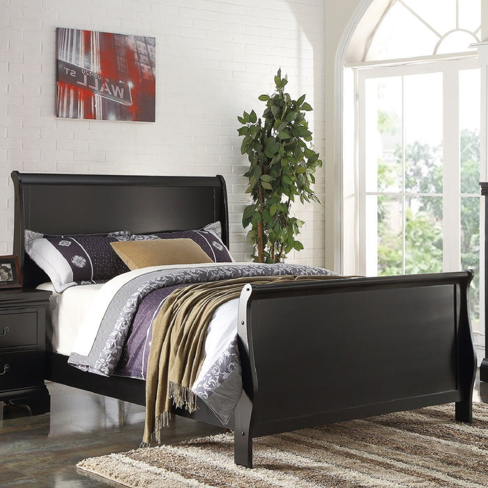 Sleigh Design Bed Home Essentials