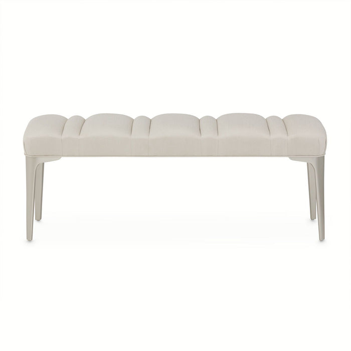 Penthouse - Bed Bench - Frosted Linen / Ash Gray