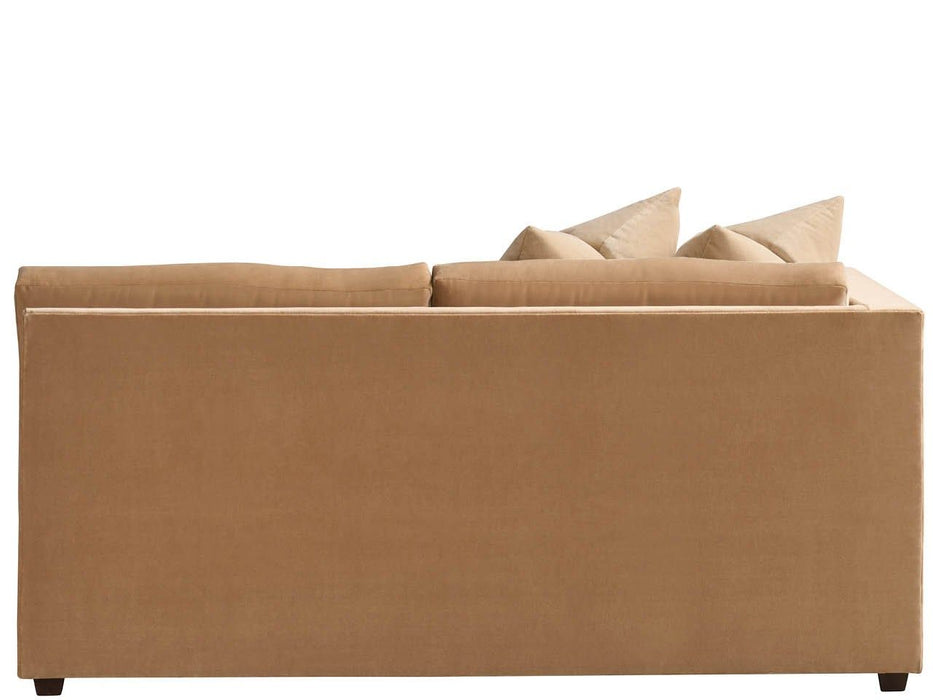 Ally - One Arm Loveseat RAF, Special Order - Light Brown