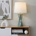 Curvo - Square Contemporary Table Lamp Lumi Source
