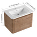 Wall Mounted Bathroom Vanity With Sink & 1 Soft Close Door Home Essentials