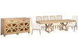 Coventry - Extendable Trestle Dining Table Set Magnussen Furniture