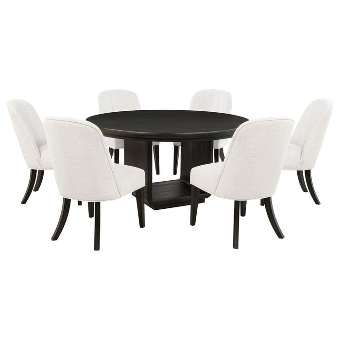 Bangor - Round Dining Table Set With Chairs Furniture Max