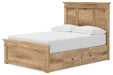 Makidern - Panel Storage Bed With 2 Under Bed Storage Units Signature Design by Ashley®