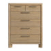 6 Drawer Chest - Tan Emerald Home