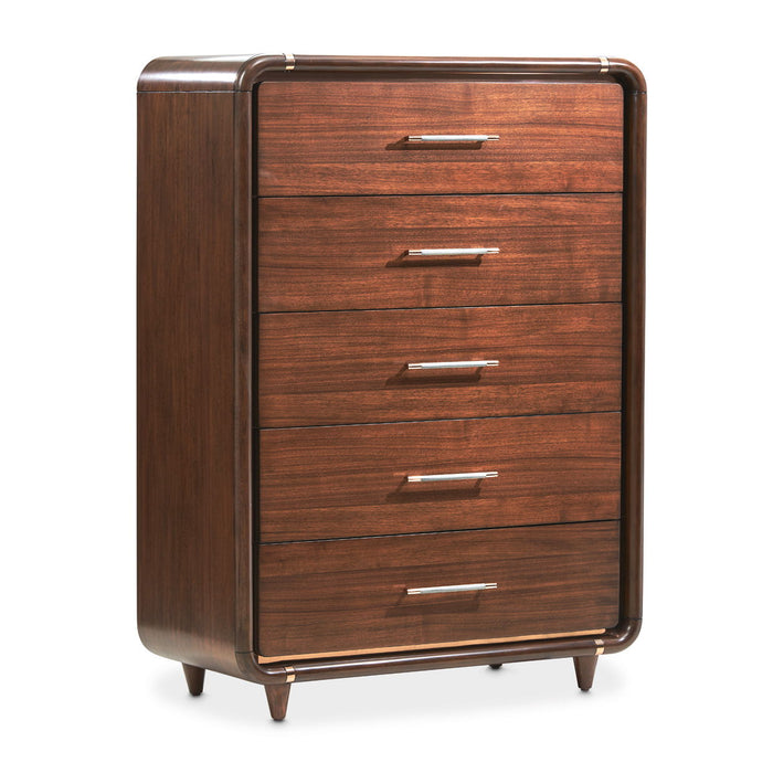 Mason Park - 5-Drawer Gentlemen's Chest - Umber