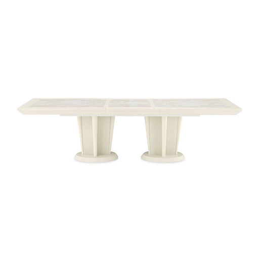 Scotts Square - Chaise - Cornsilk / Light Champagne Michael Amini