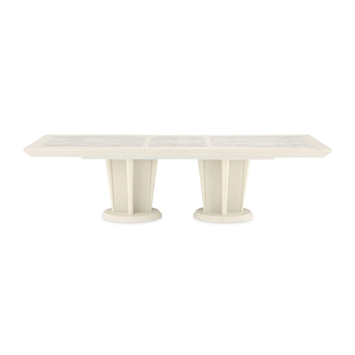 Scotts Square - Chaise - Cornsilk / Light Champagne Michael Amini