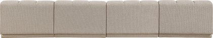 Modari - Sectional - Beige Meridian Furniture